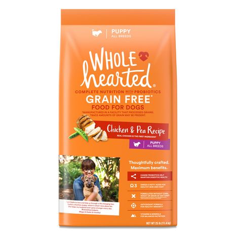 WholeHearted Grain Free Food For Dogs