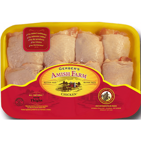 Gerber's Amish Farm Fryer Thighs