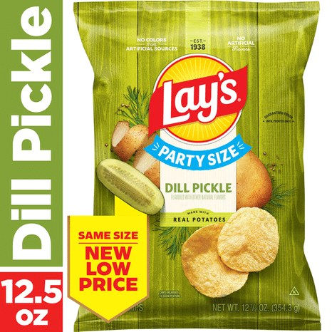 Lay's Potato Chips Dill Pickle