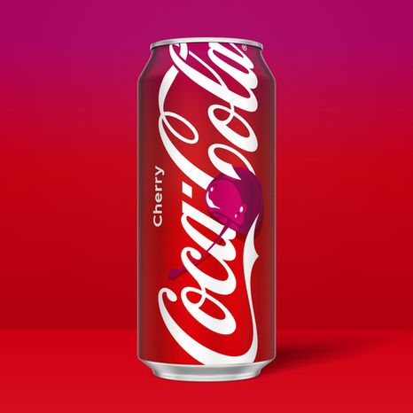 Coca-Cola Cherry Soda Can