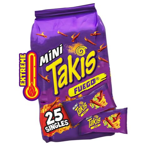 Takis Mini Mini Fuego Rolled Tortilla Chips Multipack