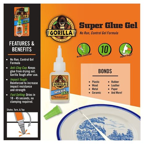 Gorilla Super Glue, Gel