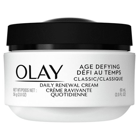 Olay Age Defying Classic Daily Renewal Cream, Face Moisturizer