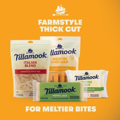 Tillamook Farmstyle Pepper Jack Cheese Slices