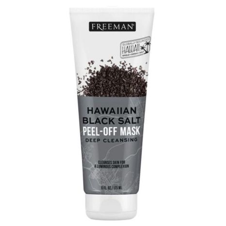 Freeman Beauty Peel-Off Mask, Hawaiian Black Salt, Deep Cleansing