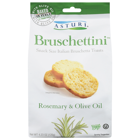 Asturi Rosemary & Olive Oil Bruschettini