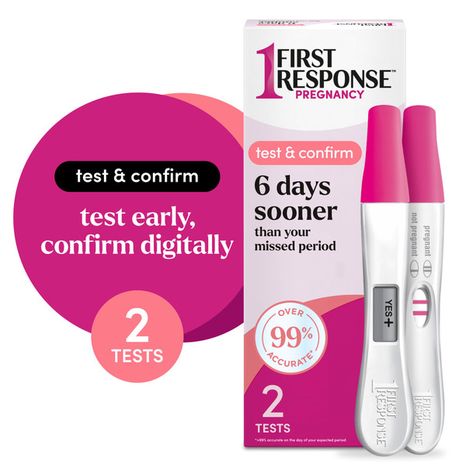 First Response Test & Confirm Pregnancy Test