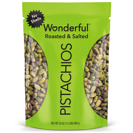 Wonderful No Shells Roasted & Salted Pistachios