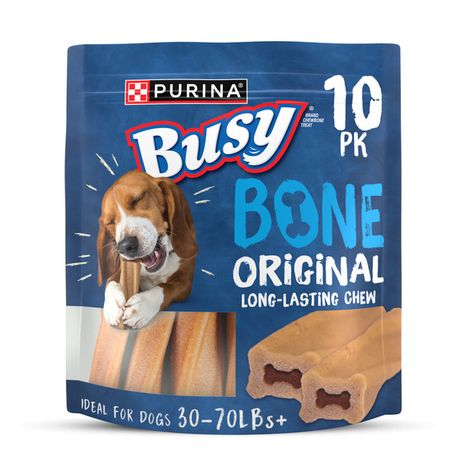 Purina Busy Bone Adult Dog Chew Bone Treats, Original