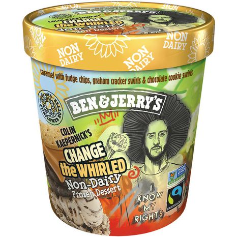 Ben & Jerry's Non-Dairy Colin Kaepernick'S Change The Whirled™ Frozen Dessert