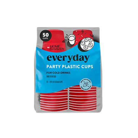 Go Home & Haven Party Plastic Cups, Everyday, 18 Ounce