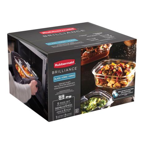 Rubbermaid Containers & Lids, Glass