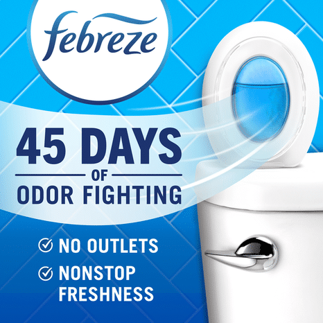 Febreze Bathroom Pet Odor-Eliminating Air Freshener, Fresh Scent