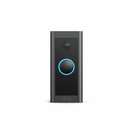 Ring 1080p Wired Video Doorbell - Black