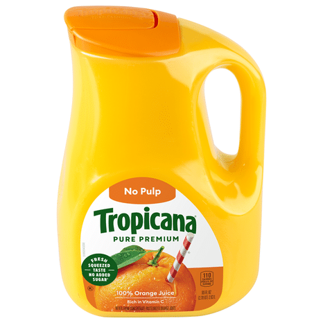 Tropicana 100% Juice, Orange, Original