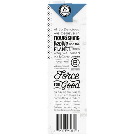 So Delicious Dairy Free Shelf Stable Vanilla Organic Coconut Milk, Creamy and Delicious Vegan and Gluten Free Plant Based Milk Alternative, 32 fl oz Carton