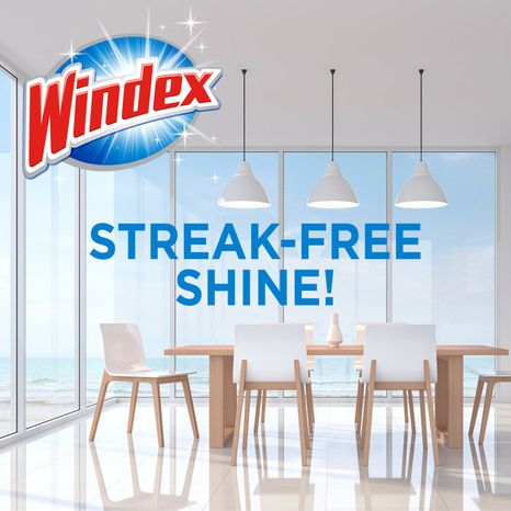 Windex Glass and Surface Wipes, Crystal Rain Fresh