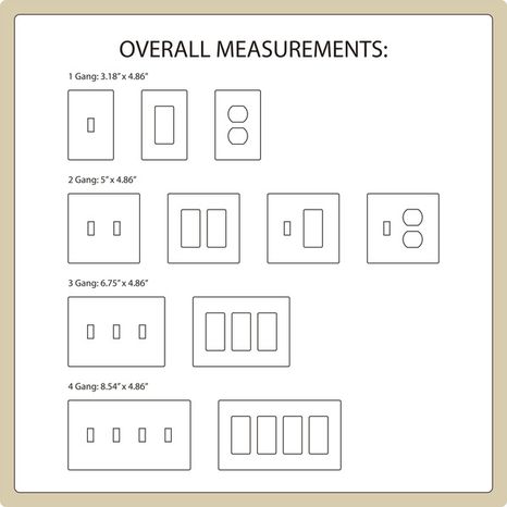 Allen + Roth Cosgrove 3-Gang Satin Nickel Toggle Wall Plate