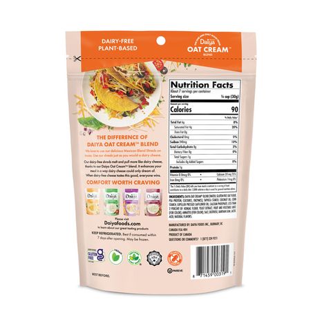 Daiya Dairy Free Mexican Blend Cheese Shreds