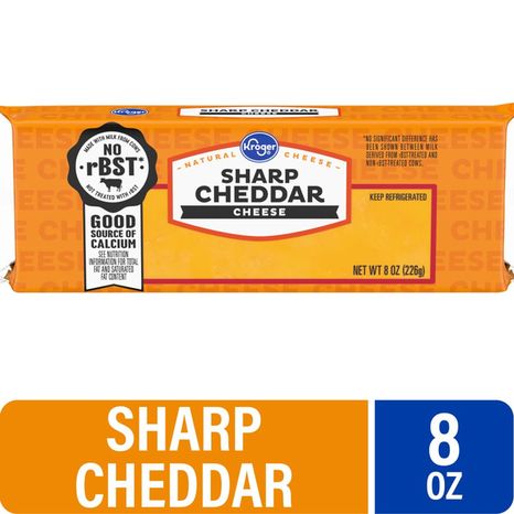 Kroger Cheese, Sharp Cheddar