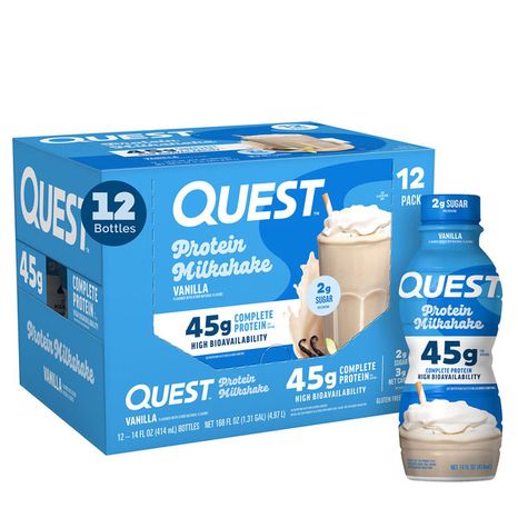 Quest Vanilla Ready-To-Drink Protein Milkshake