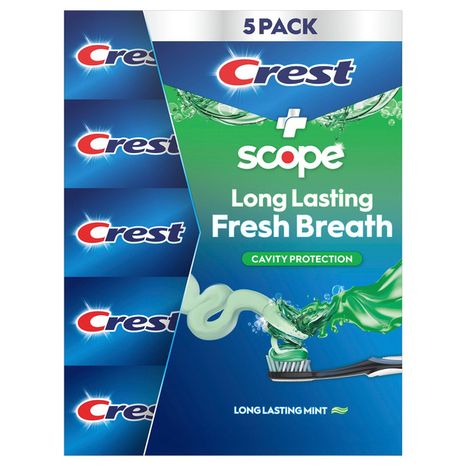 Crest Complete Plus Scope Pro Advanced Active Foam Toothpaste