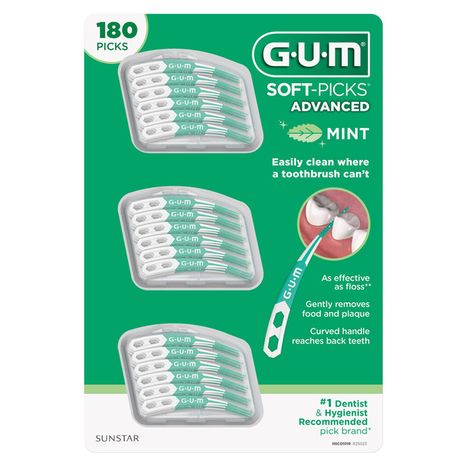 GUM Soft-Picks Advanced, Mint
