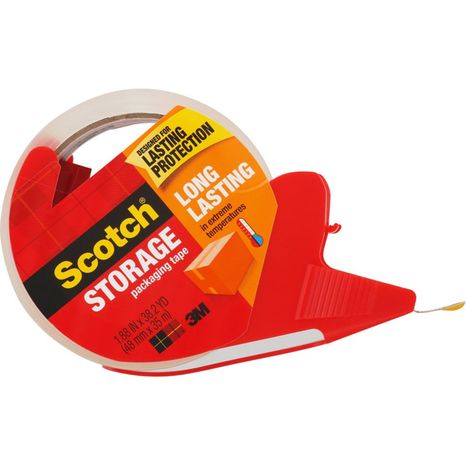 Scotch Packaging Tape, Storage, Long Lasting