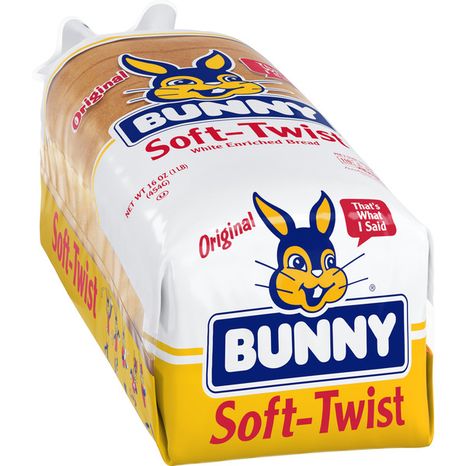 Bunny Bread Original Soft-Twist White Enriched Bread