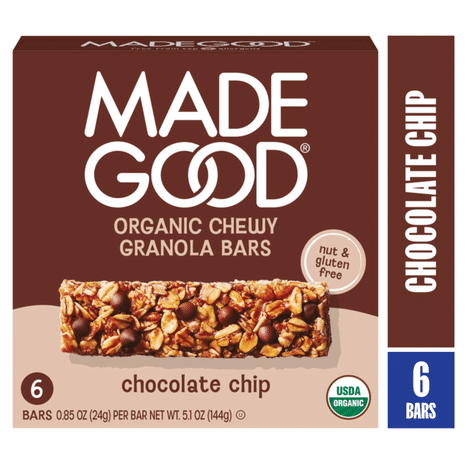 MadeGood Chocolate Chip Granola Bars