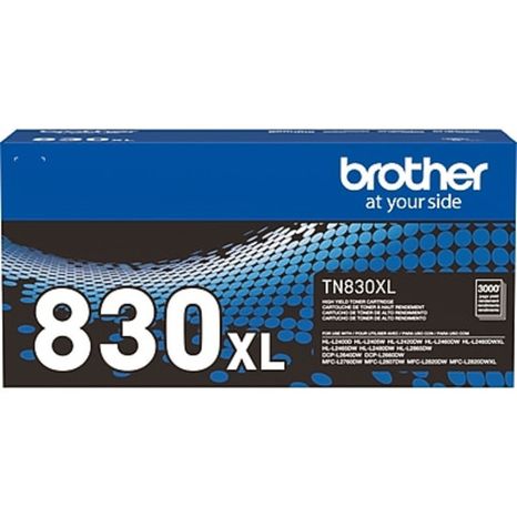 Brother High-Yield Black Toner Cartridge (TN830XL)