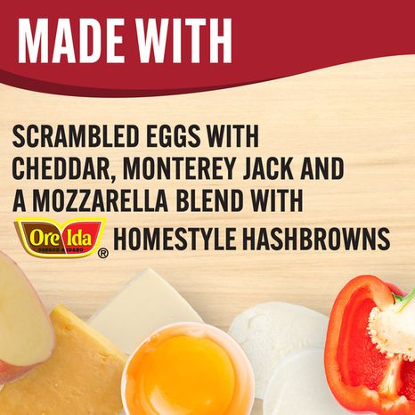 Smart Ones Hash Browns, Eggs & Cheddar, Monterey Jack & Mozzarella Cheeses Frozen Meal