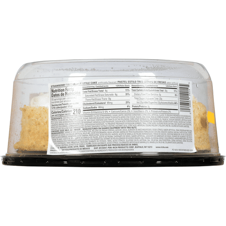 Cake, Strawberry, Tres Leches Style