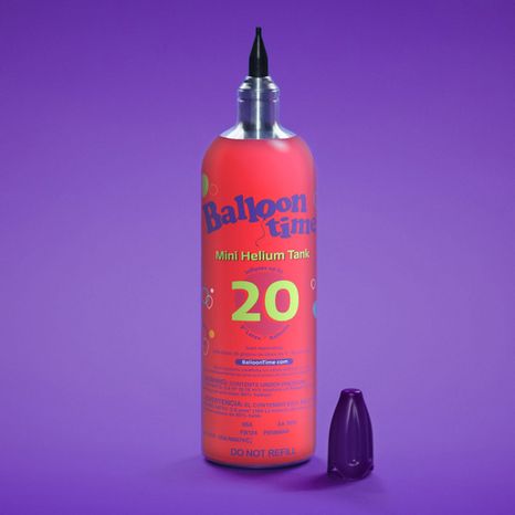 Balloon Time Mini Helium Tank