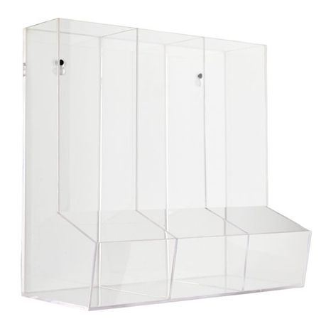 REAL SIMPLE Acrylic Wall Organizer, 14 x 13 in