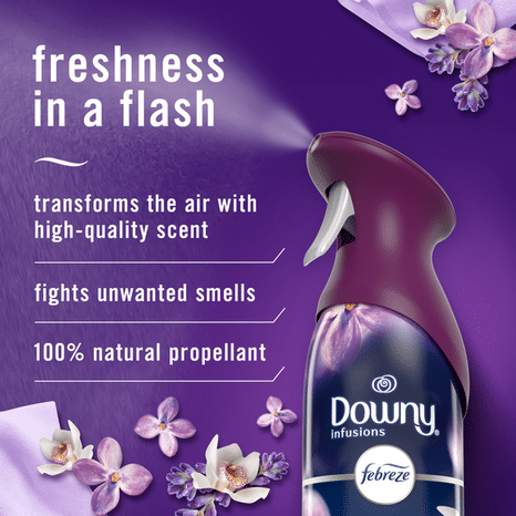 Febreze Air Freshener Spray Odor-Fighting Room Spray Downy Calm
