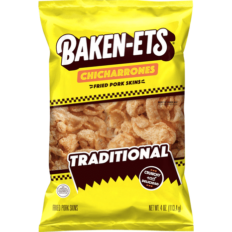 Baken-Ets Chicharrones Fried Pork Skins Traditional