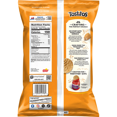 Tostitos Tortilla Chips, Crispy Rounds, Original
