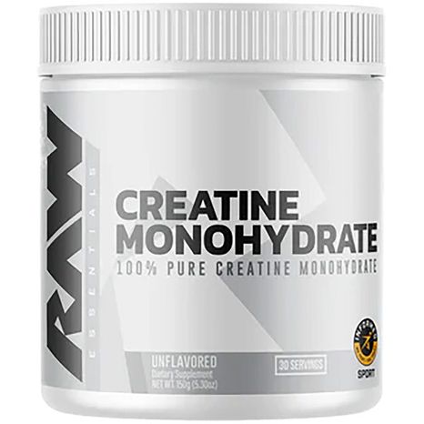 RAW Unflavored Creatine Monohydrate