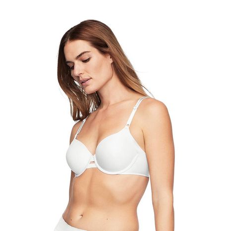 Simply Perfect by Warner's Women's 34D White Underarm Smoothing Underwire Bra