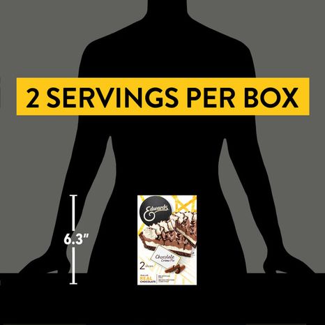 Edwards Singles Desserts Choc Crème Pie Slices