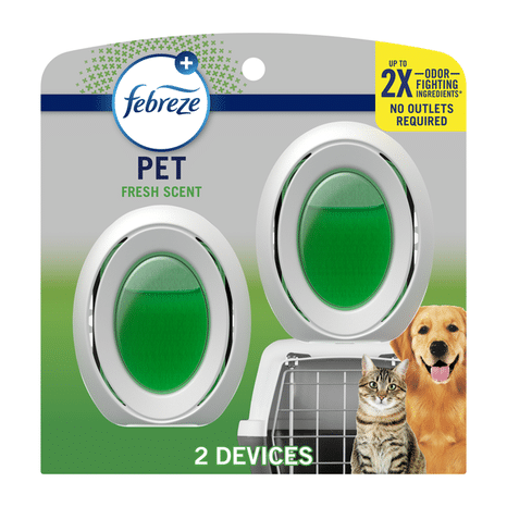 Febreze Bathroom Pet Odor-Eliminating Air Freshener, Fresh Scent