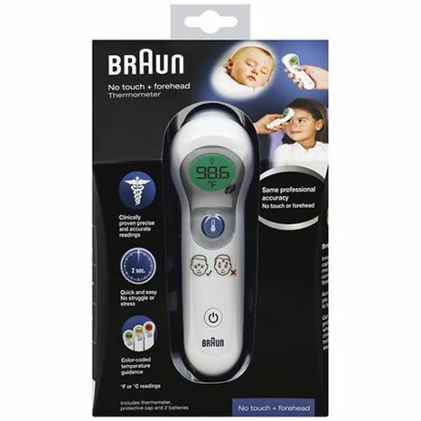 Braun Thermometer, No Touch + Forehead