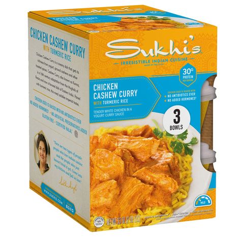Sukhi's Mild Chicken Cashew Curry with Turmeric Rice