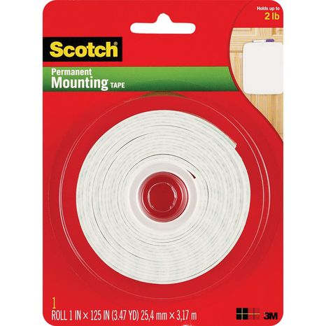 Scotch Mounting Tape, Heavy Duty