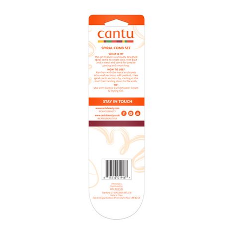 Cantu Style Part & Twist Hair Combs