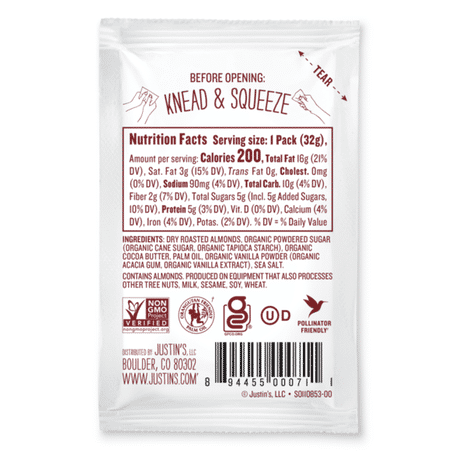 Justin's Almond Butter Vanilla