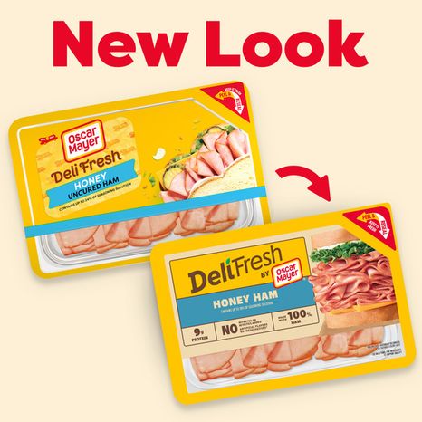 Oscar Mayer Deli Fresh Honey Uncured Ham Sliced Sandwich Lunch Meat