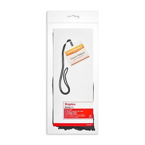 GBC Horizontal ID Badge Holder Kit