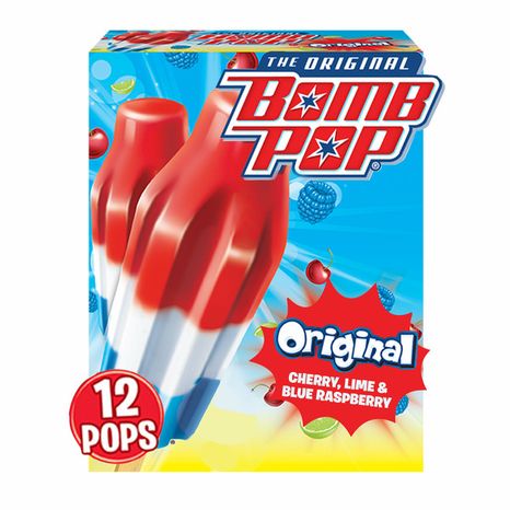 Bomb Pop Original Ice Pops